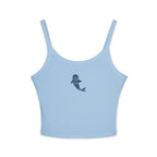 Whale Shark Print Spaghetti Strap Tank Top