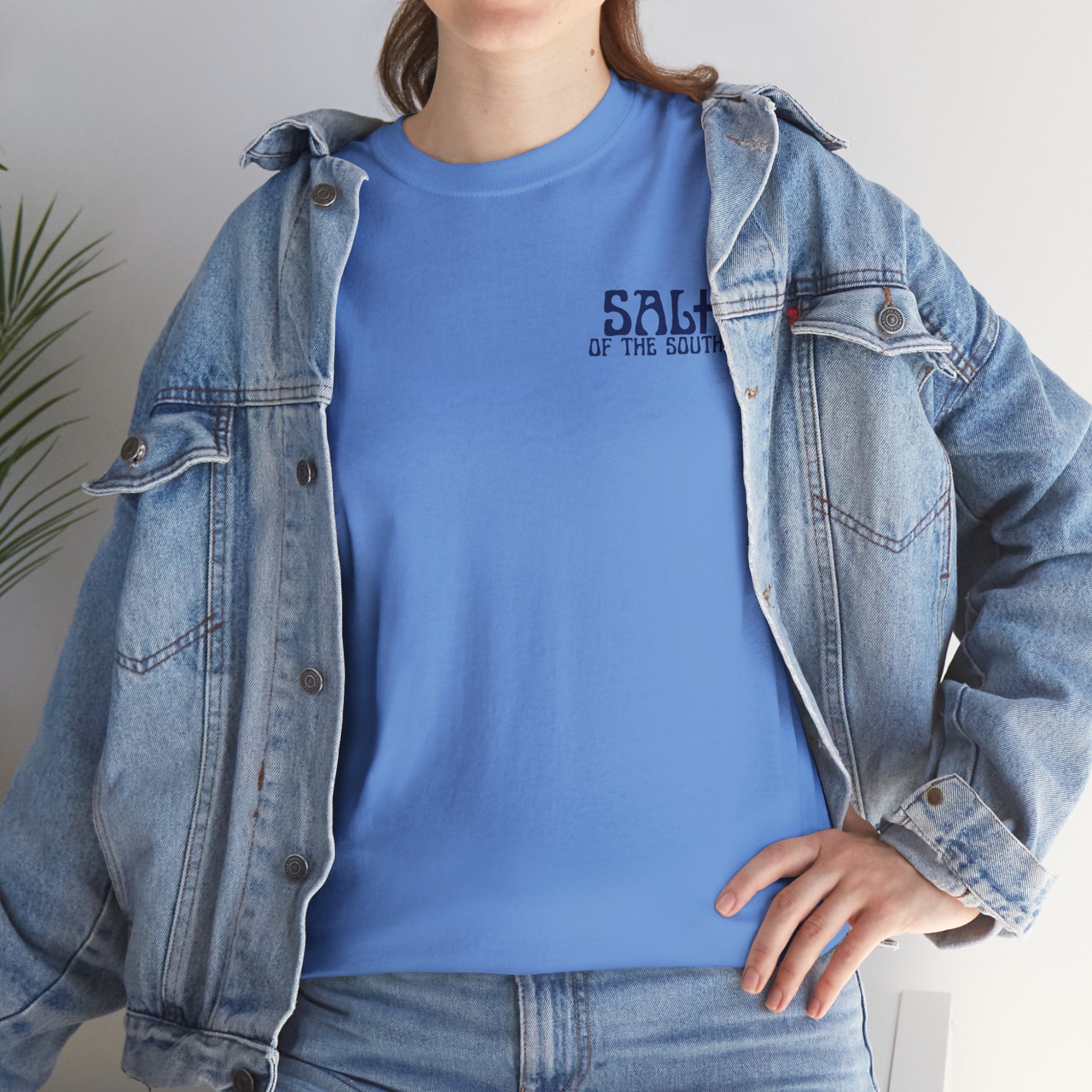 Salt of the Earth logo, Unisex Heavy Cotton Tee