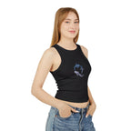 Whale Shark Trio Print Racer Tank Top