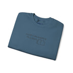 "A lot can happen in 3 days" Embroidered Unisex Crewneck Sweatshirt