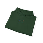 Embroidered Fishing Lure Unisex Hoodie