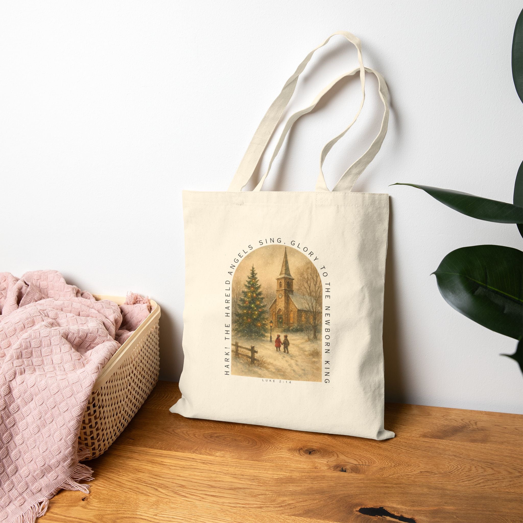 Glory to the Newborn King - Canvas Tote Bag