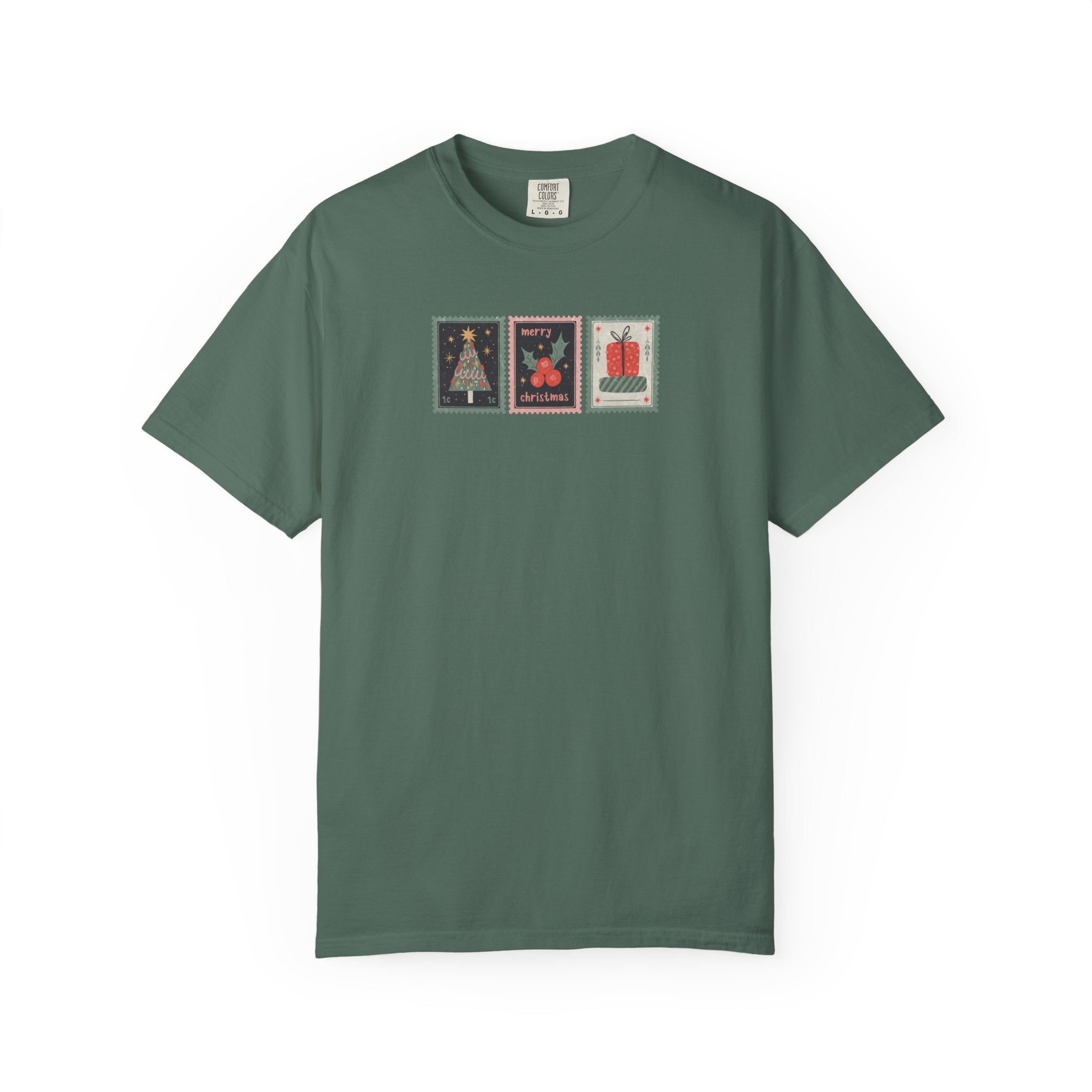 Christmas Stamp Trio - Unisex T-Shirt