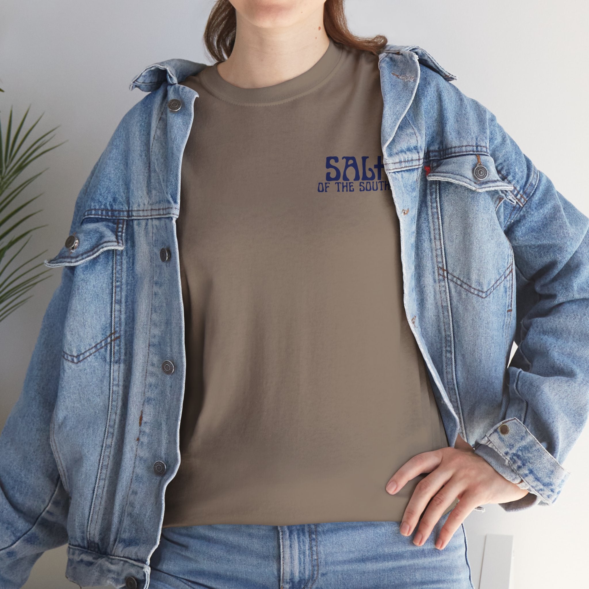 Salt of the Earth logo, Unisex Heavy Cotton Tee