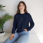 Embroidered Fish Unisex Crewneck Sweatshirt