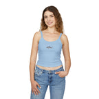 Hammerhead Shark Print Spaghetti Strap Tank Top