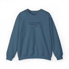 "A lot can happen in 3 days" Embroidered Unisex Crewneck Sweatshirt