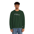 Meet me at the Sound Embroidered  Unisex Crewneck Sweatshirt
