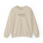 "A lot can happen in 3 days" Embroidered Unisex Crewneck Sweatshirt