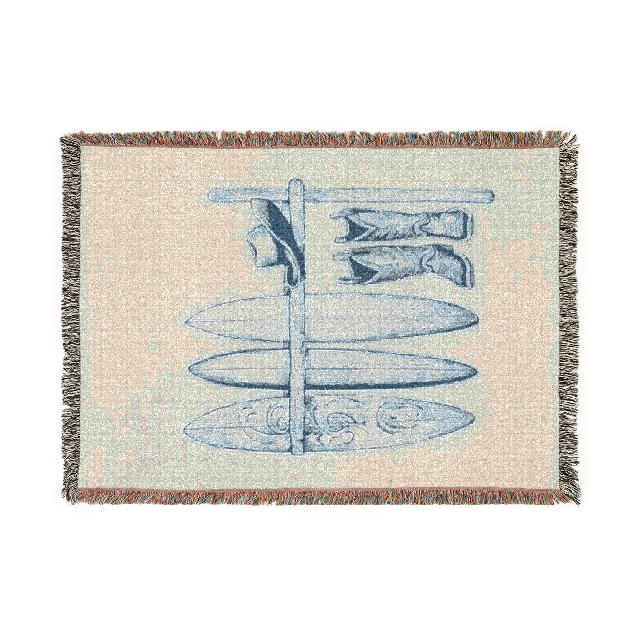 Coastal Cowgirl Woven Blanket