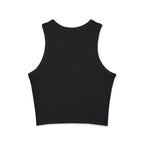 Whale Shark Trio Print Racer Tank Top