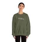 Meet me at the Lake Embroidered Unisex Sweatshirt Crewneck