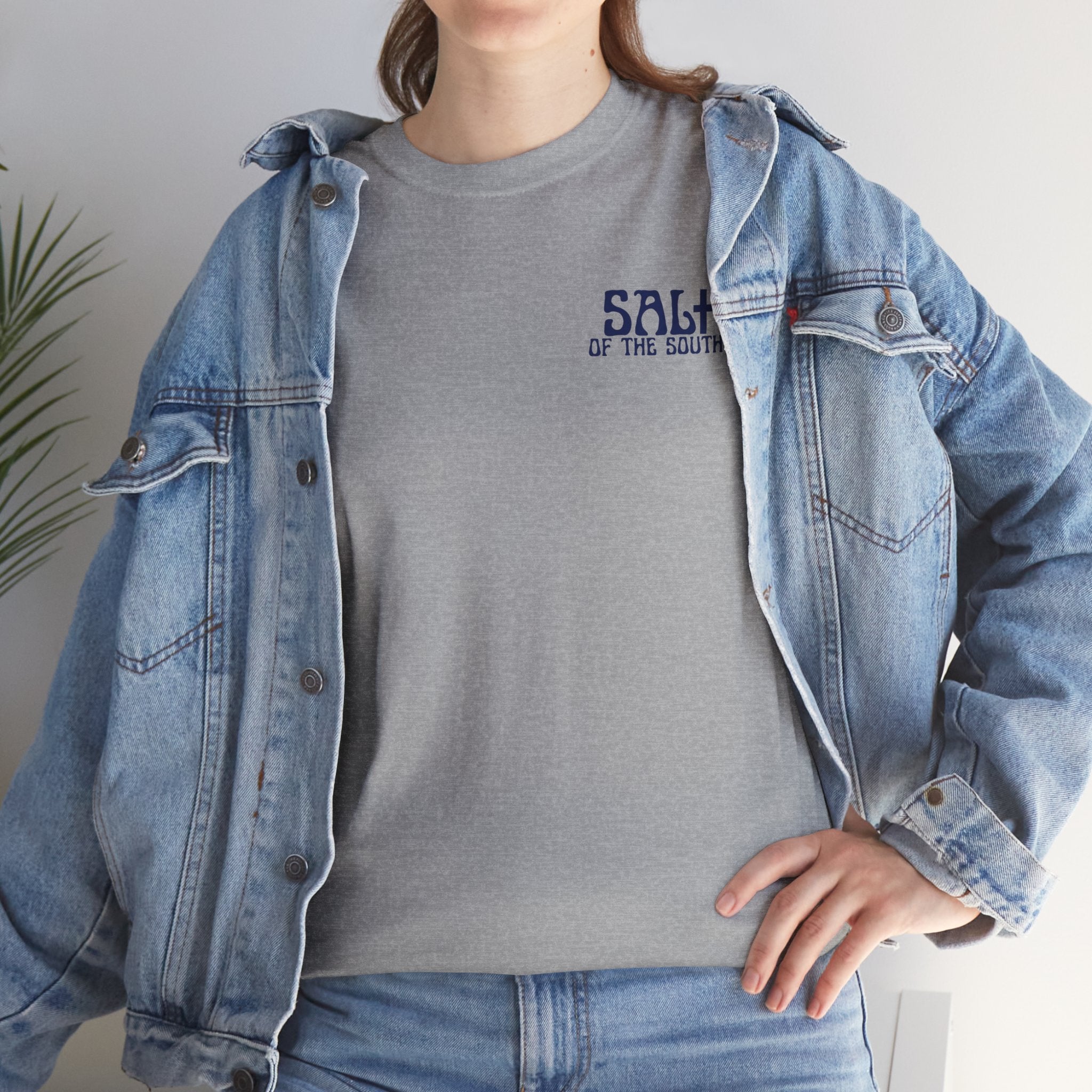 Salt of the Earth logo, Unisex Heavy Cotton Tee