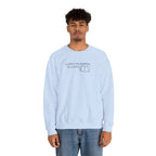 "A lot can happen in 3 days" Embroidered Unisex Crewneck Sweatshirt