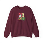 Christmas Stamps - Unisex Crewneck Sweatshirt