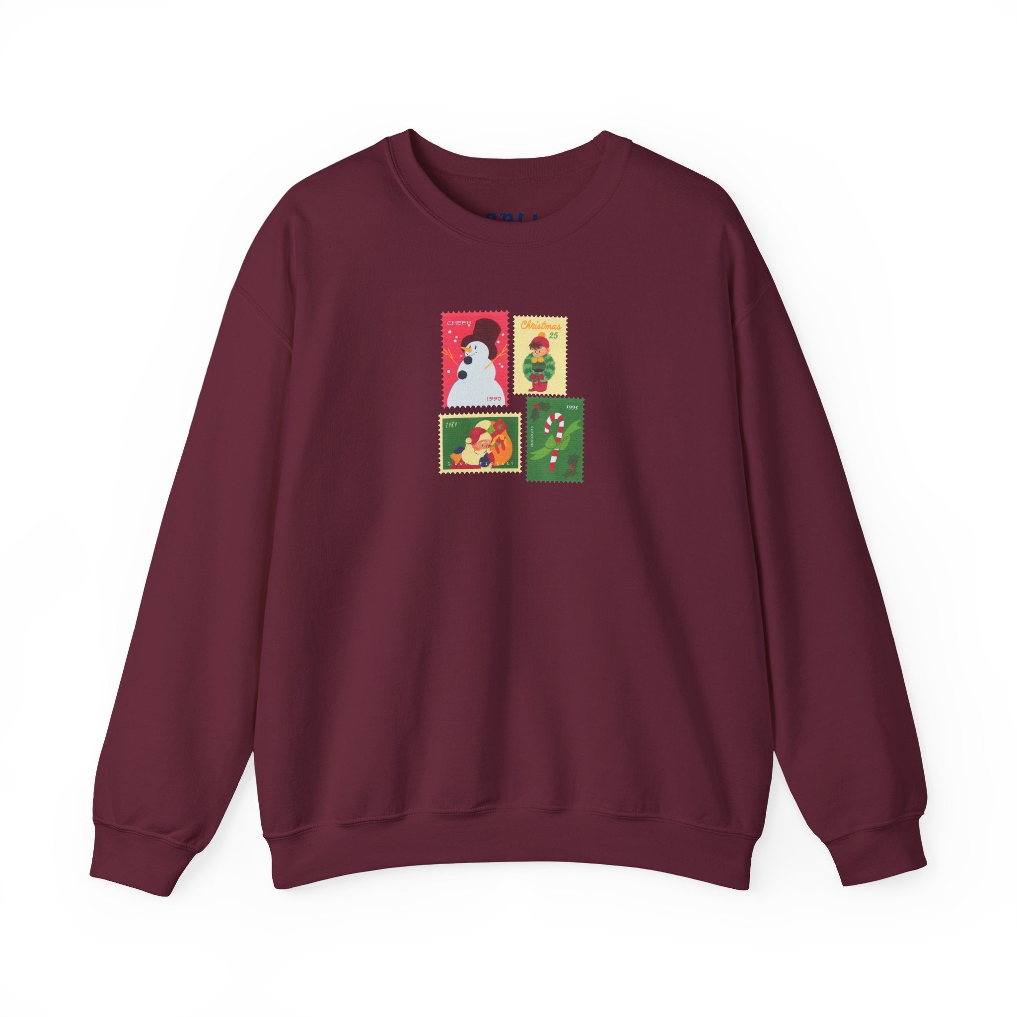 Christmas Stamps - Unisex Crewneck Sweatshirt