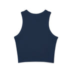 Whale Shark Trio Print Racer Tank Top