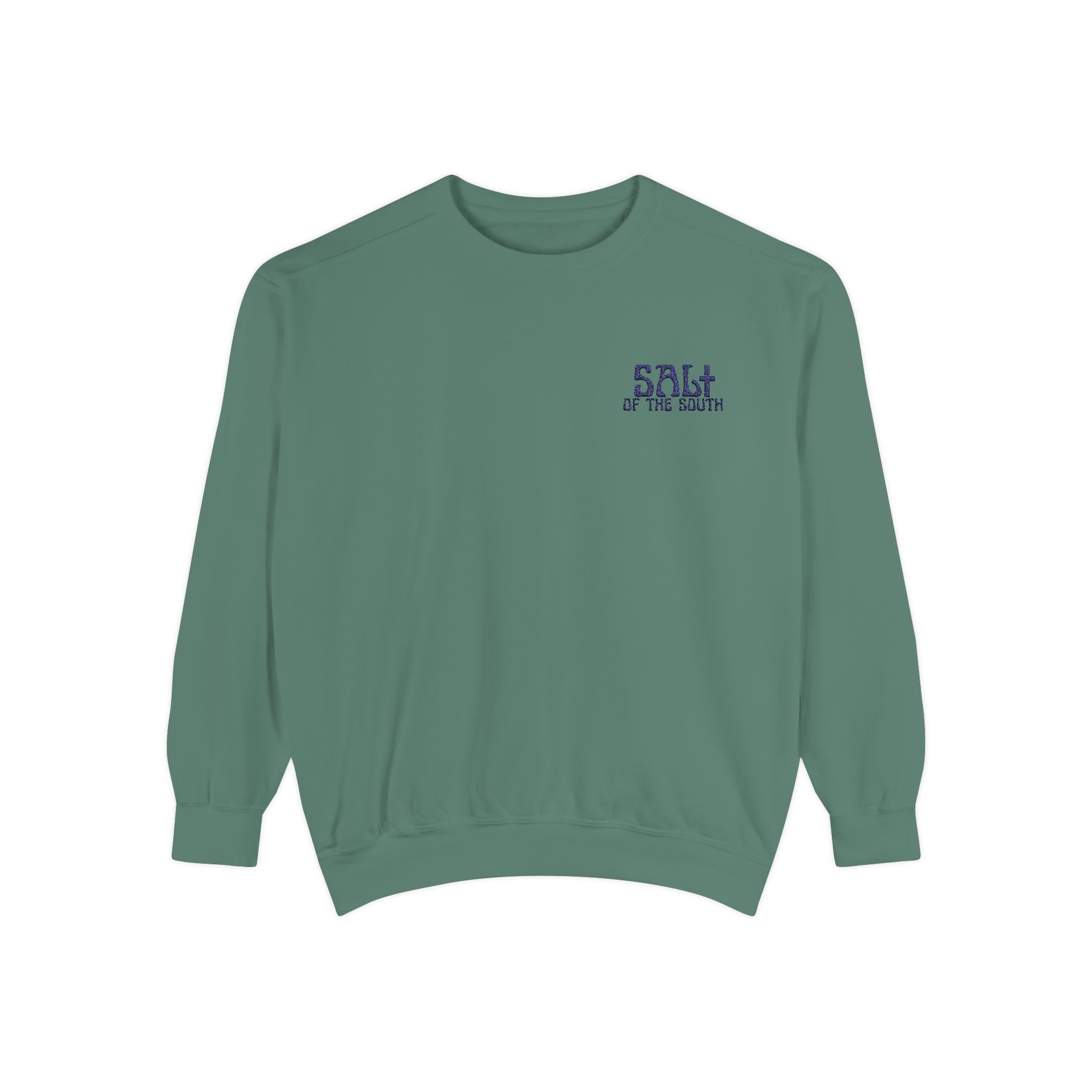 Salt of the South logo, Embroidered Crewneck Sweatshirt