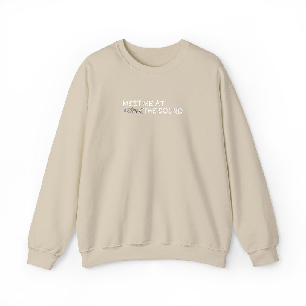 Meet me at the Sound Embroidered  Unisex Crewneck Sweatshirt