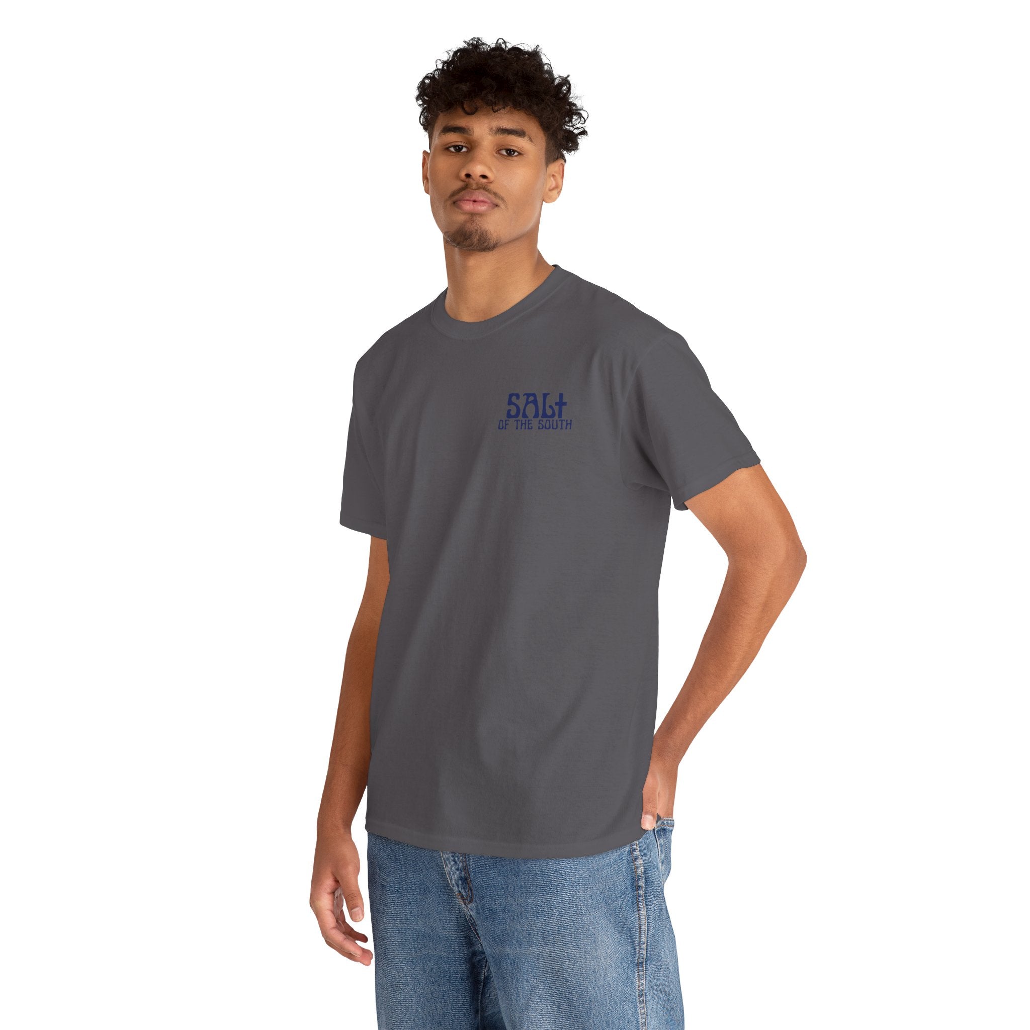 Salt of the Earth logo, Unisex Heavy Cotton Tee