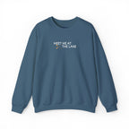 Meet me at the Lake Embroidered Unisex Sweatshirt Crewneck