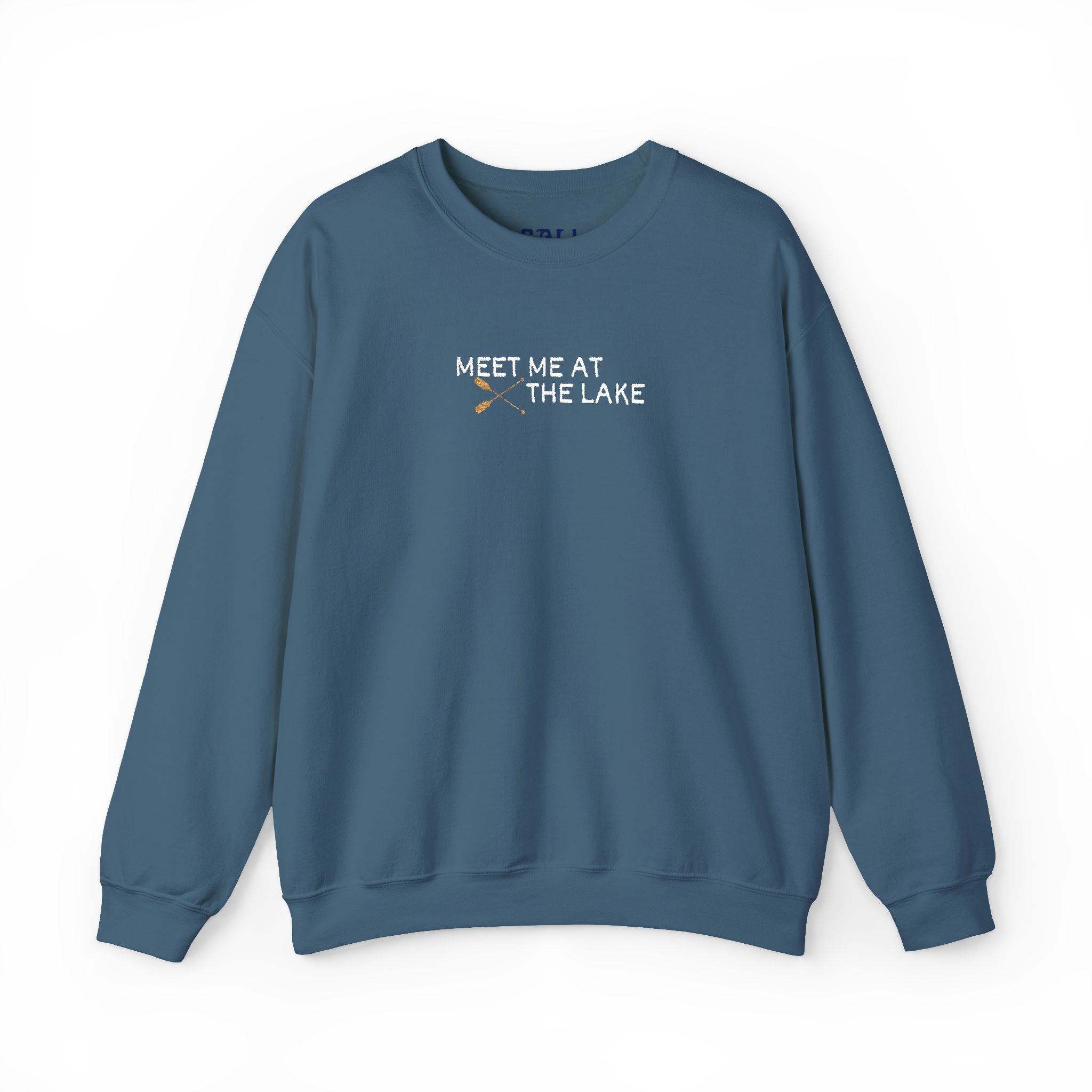 Meet me at the Lake Embroidered Unisex Sweatshirt Crewneck