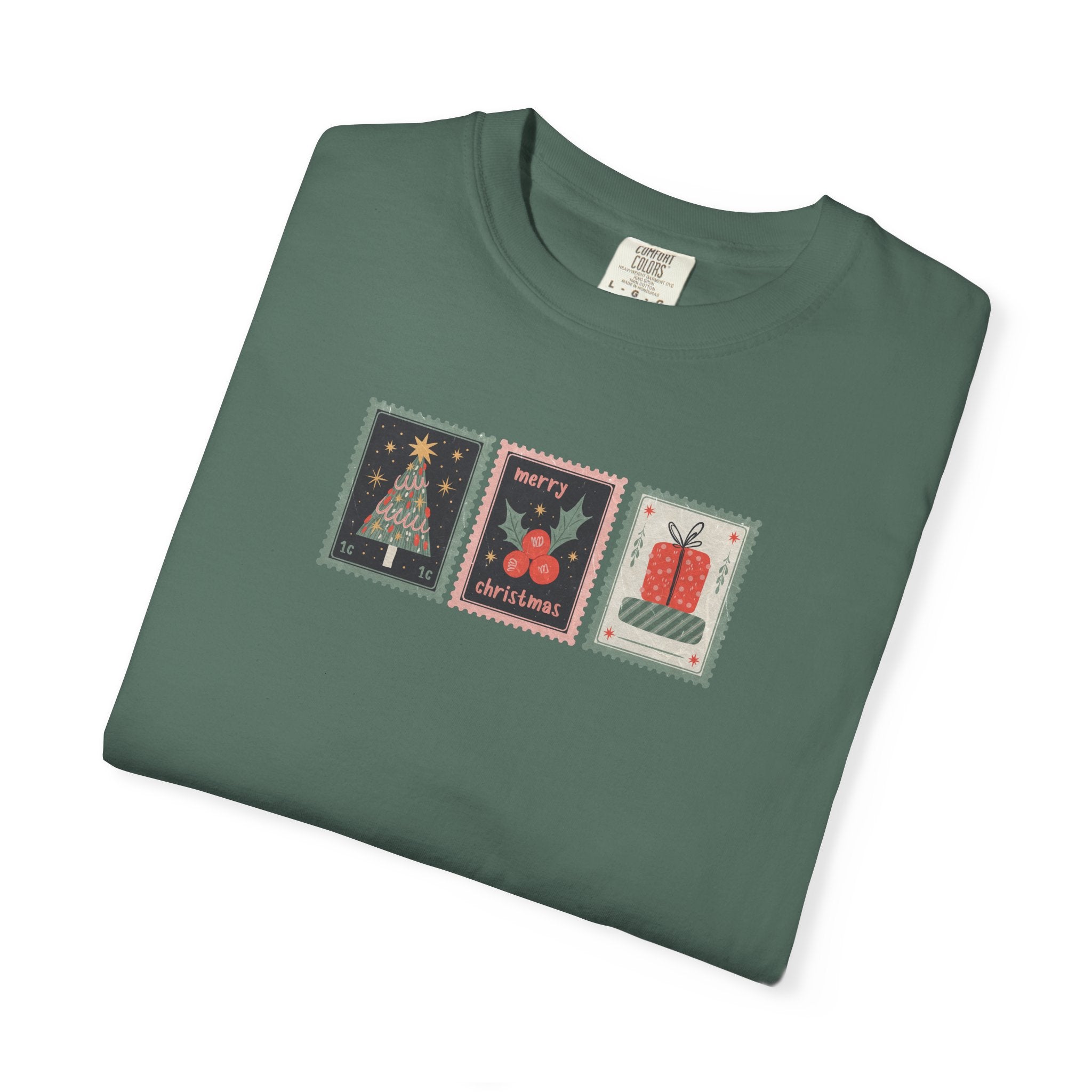 Christmas Stamp Trio - Unisex T-Shirt